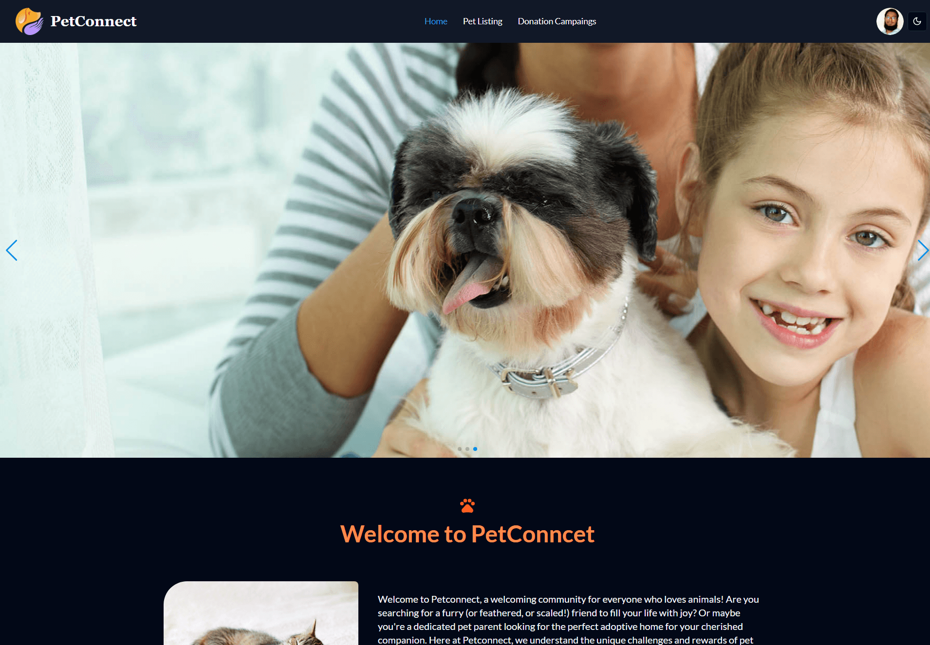 PetConnect project preview