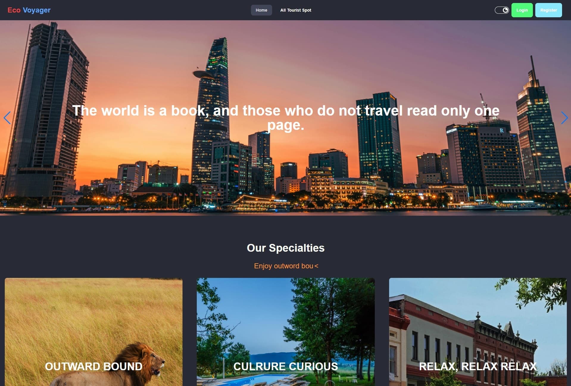 Eco Voyager project preview